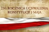 230 ROCZNICA UCHWALENIA KONSTYTUCJI 3 MAJA