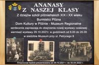 ANANASY Z NASZEJ KLASY ... NOWA WYSTAWA CZASOWA W MUZEUM